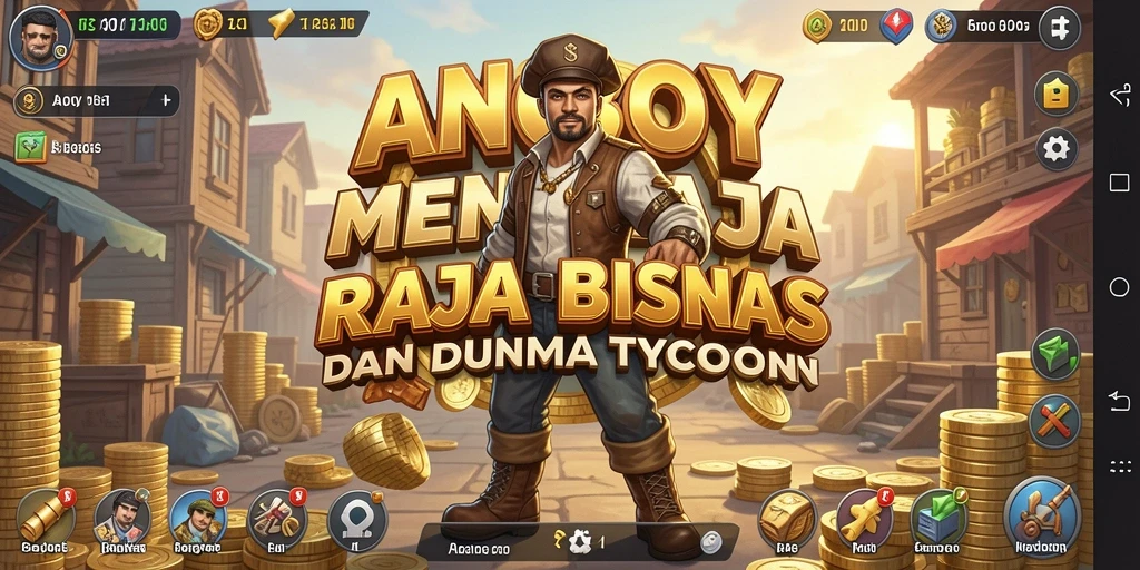 Tampilan menarik dari gameplay ANOBOY yang seru dan menantang.