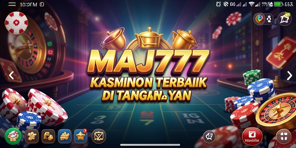 Tampilan gameplay yang mendebarkan dan interaktif di MAJ777.