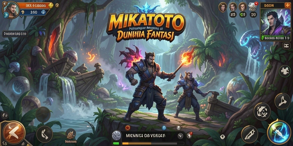 Tampilan gameplay seru MIKATOTO dalam eksplorasi petualangan.