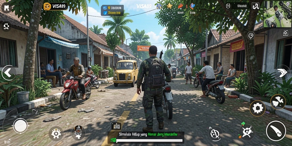 Tampilan gameplay VISA89 yang menawan dan interaktif.