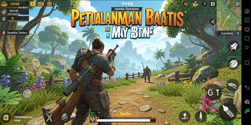 Gameplay Open World dalam YYRR yang mendebarkan dan menyenangkan.